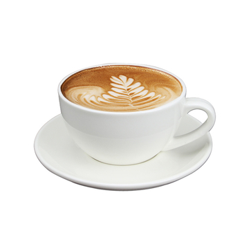 Cană de cafea cu farfurie în stil european, cană ceramică pentru latte art, set cappuccino în stil italian