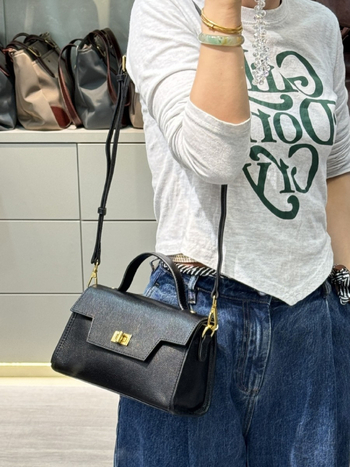 Ženska Kelly torbica od kože prvog sloja teleće kože, dizajnerski komad, retro crossbody torba za ramena, prirodna koža
