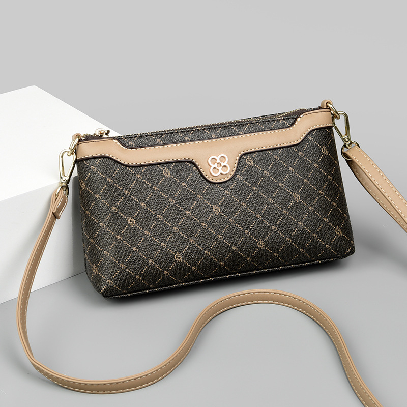 Ženska crossbody i clutch torbica, 2025 novi dizajn s otiskom, mala veličina, elegantna i svestrana