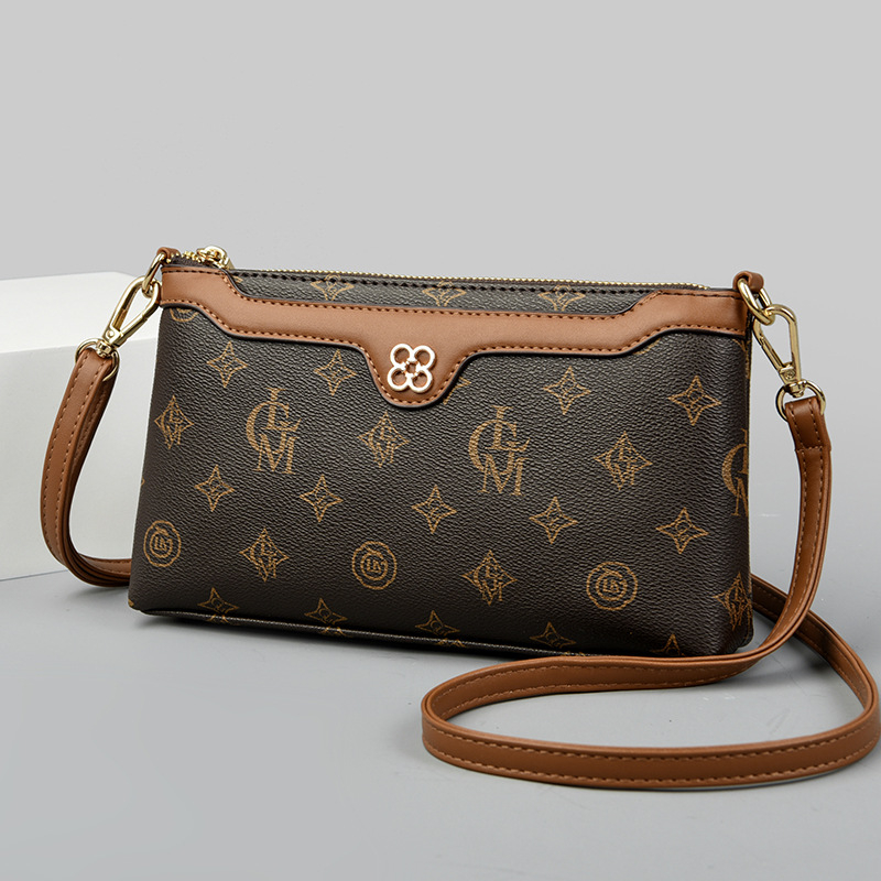 Ženska crossbody i clutch torbica, 2025 novi dizajn s otiskom, mala veličina, elegantna i svestrana