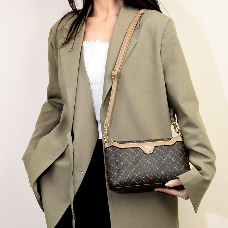 Ženska crossbody i clutch torbica, 2025 novi dizajn s otiskom, mala veličina, elegantna i svestrana