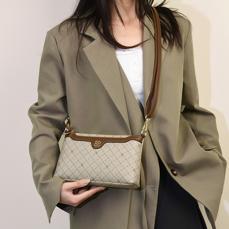 Ženska crossbody i clutch torbica, 2025 novi dizajn s otiskom, mala veličina, elegantna i svestrana