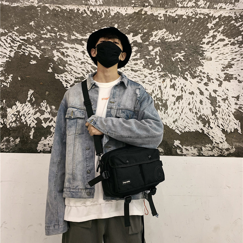 Jesenska nova torba preko ramena za žene, gradski stil, hip-hop retro svakodnevna studentska torba u korejskom stilu