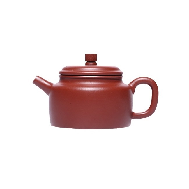 Set de ceai Yixing din lut mov, lucrat manual, cu patru căni, lut Dahongpao