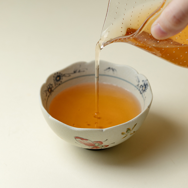 Set ceramic Gongfu pentru ceai, ceainic și ceașcă, design albastru-alb, în cutie cadou, personalizabil