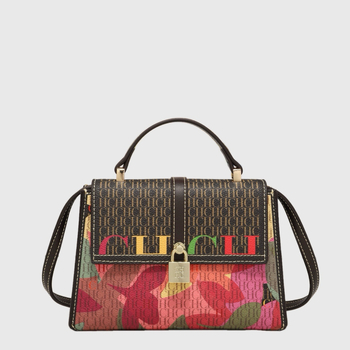 CHHC Ženska crossbody torba, mala kvadratna, s preklopom, retro stil, svestrana