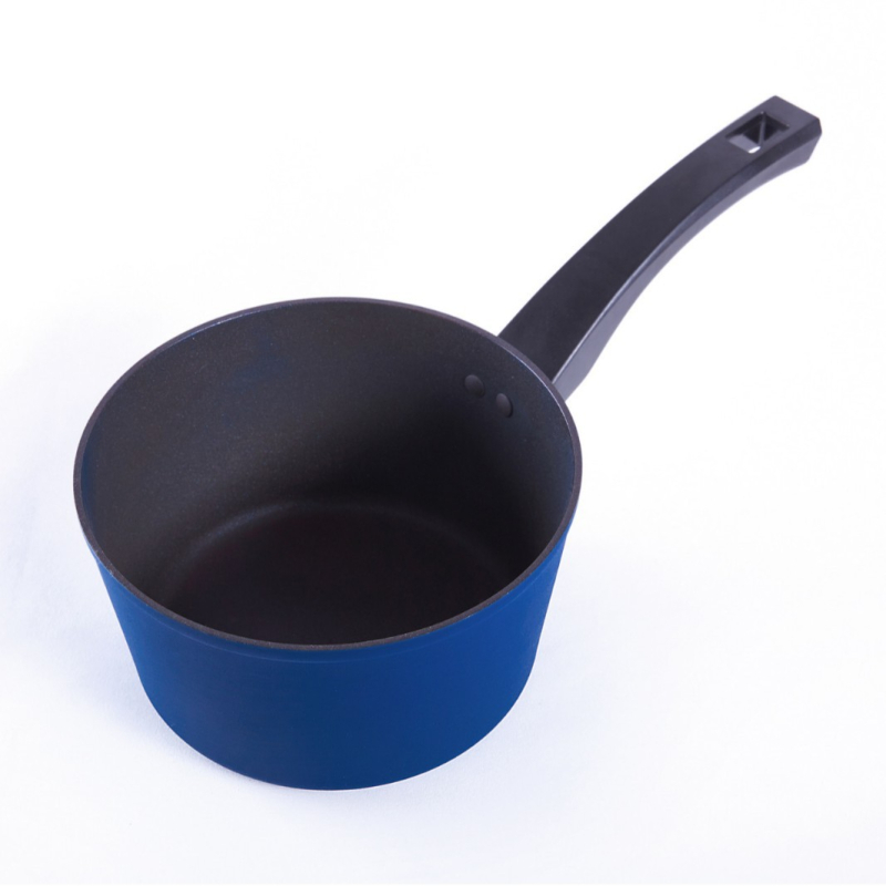 Mini oală de lapte antiaderentă pentru uz casnic, oală mică pentru gătit lapte, fund plat, acoperire titan-ceramică, consum redus de ulei, curățare ușoară