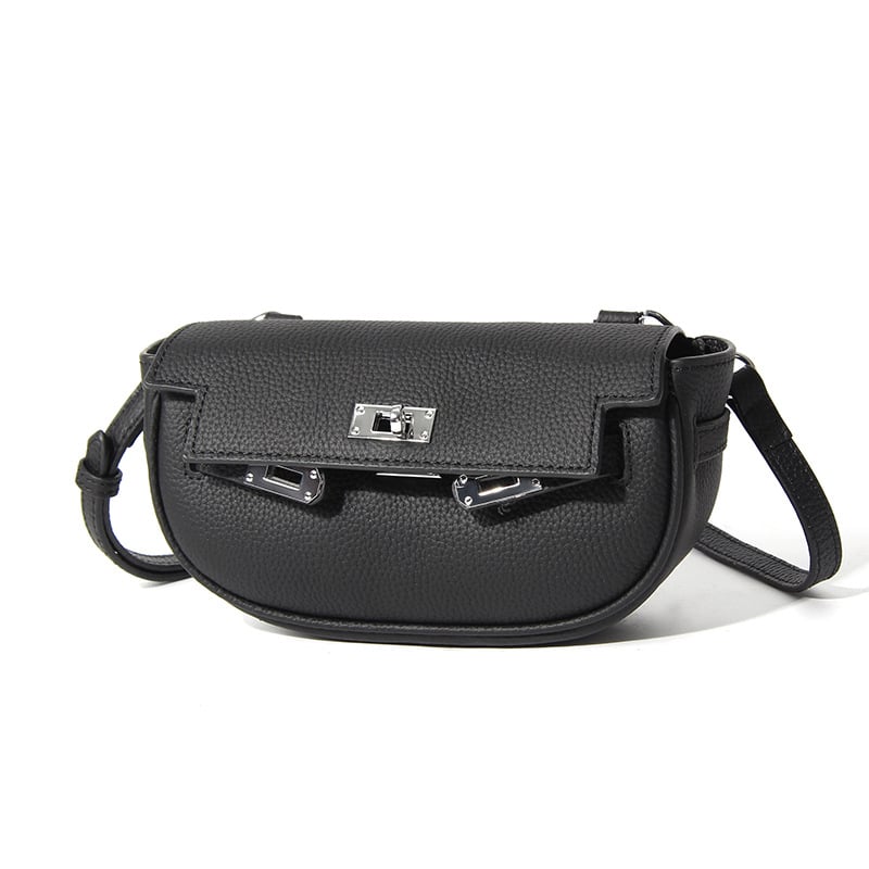 Nova ženska crossbody torbica od kože gornjeg sloja, ljeto, vrhunska nišna moda, svestrana torbica preko ramena