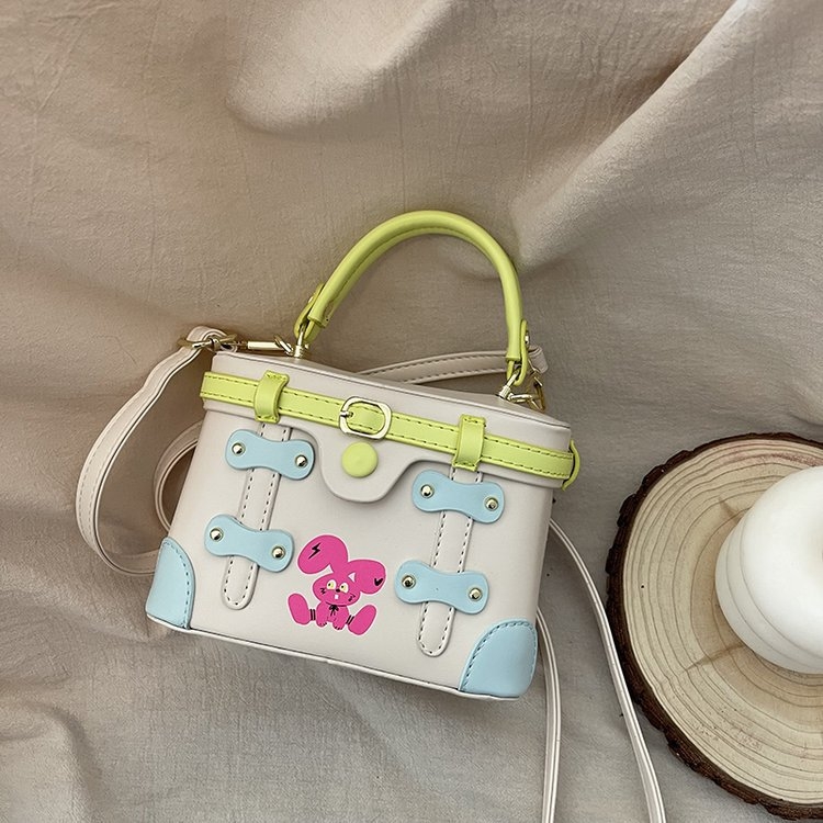 2026 novi model mini kvadratna crossbody torba za žene, crtani zeko, korejski stil Instagram