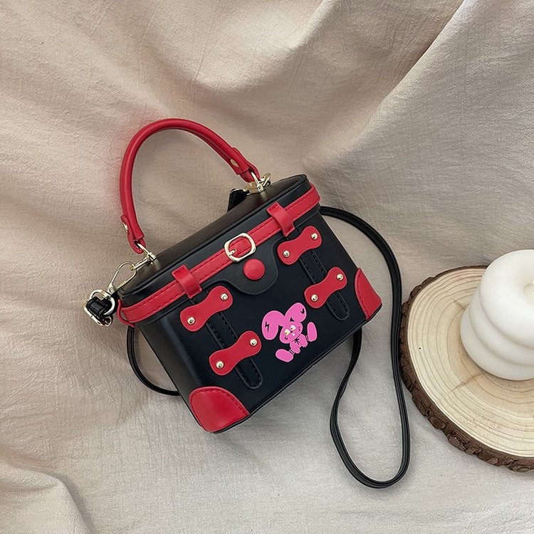 2026 novi model mini kvadratna crossbody torba za žene, crtani zeko, korejski stil Instagram