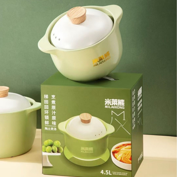 6,5 L oală ceramică – vas pentru gătit, ciorbe și supe; ceramică rezistentă la temperaturi ridicate