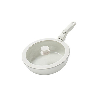 Set de vase ceramice pentru gospodărie cu mâneri detașabile, vase antiaderente din piatră Maifan, tigaie, oală de supă, oală pentru lapte, set complet de oale