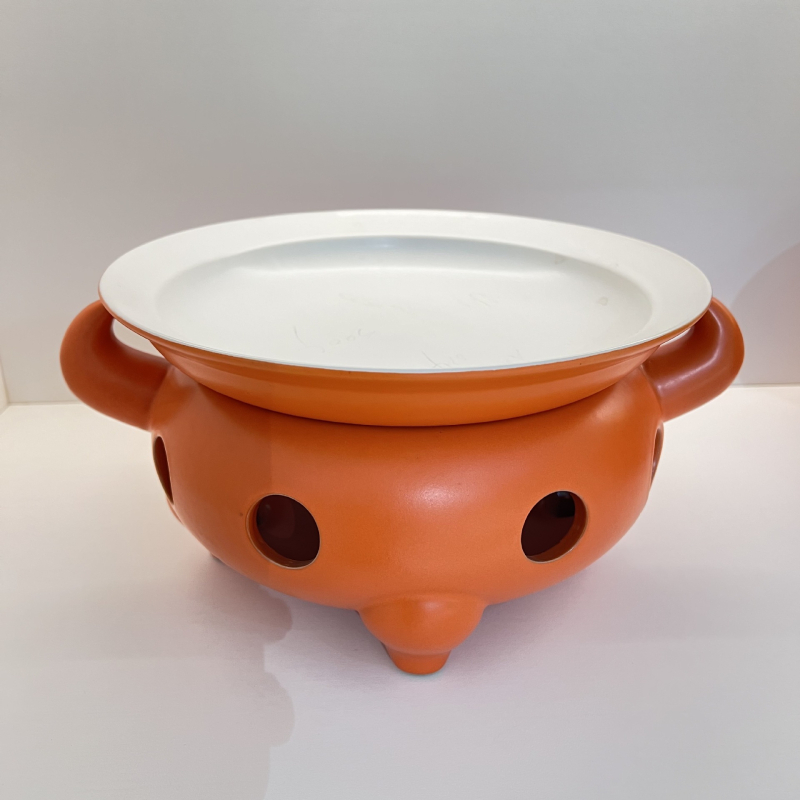 Cuptor cu încălzire cu lumânare pentru preparate în stil Hunan Dry Pot, vită sotată mică, farfurie de servire rezistentă la temperaturi înalte, vesela comercială