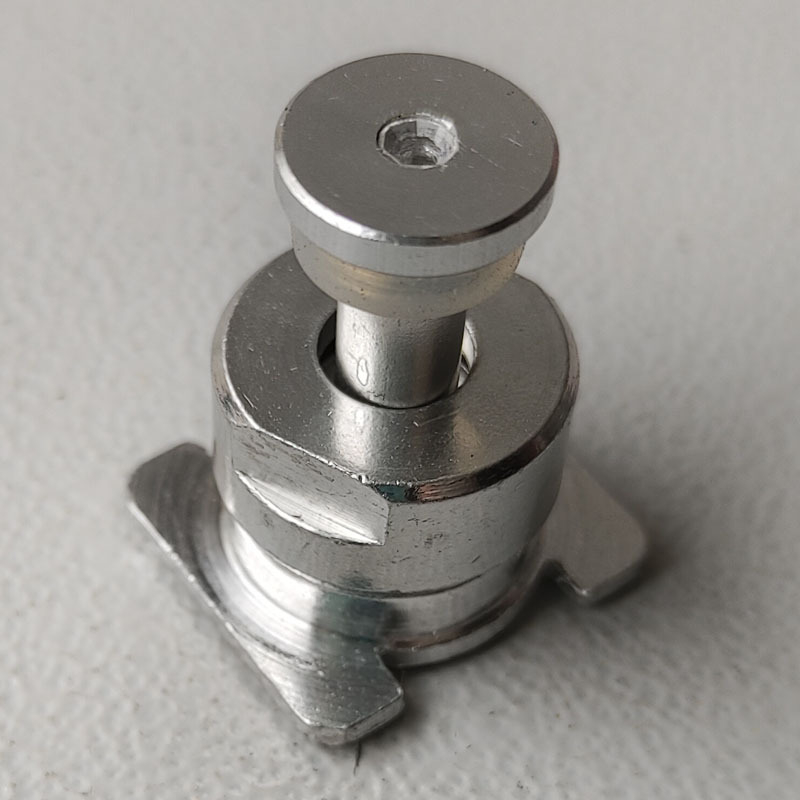 Valvă plutitoare roșie cu gură filetată de 1,1 cm pentru oală sub presiune din aluminiu – valvă de împingere, valvă auto-blocantă