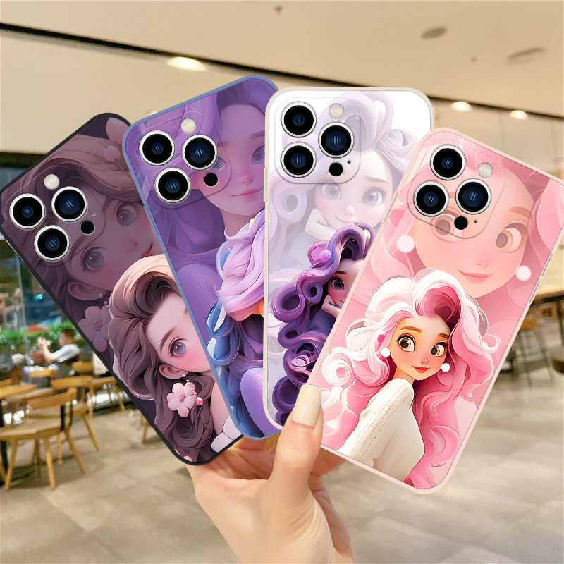 Мек силиконов калъф за iPhone 14 Pro Max, удароустойчив (A289)