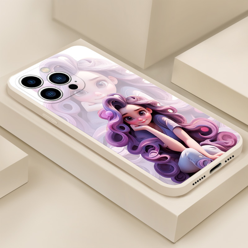 Мек силиконов калъф за iPhone 14 Pro Max, удароустойчив (A289)