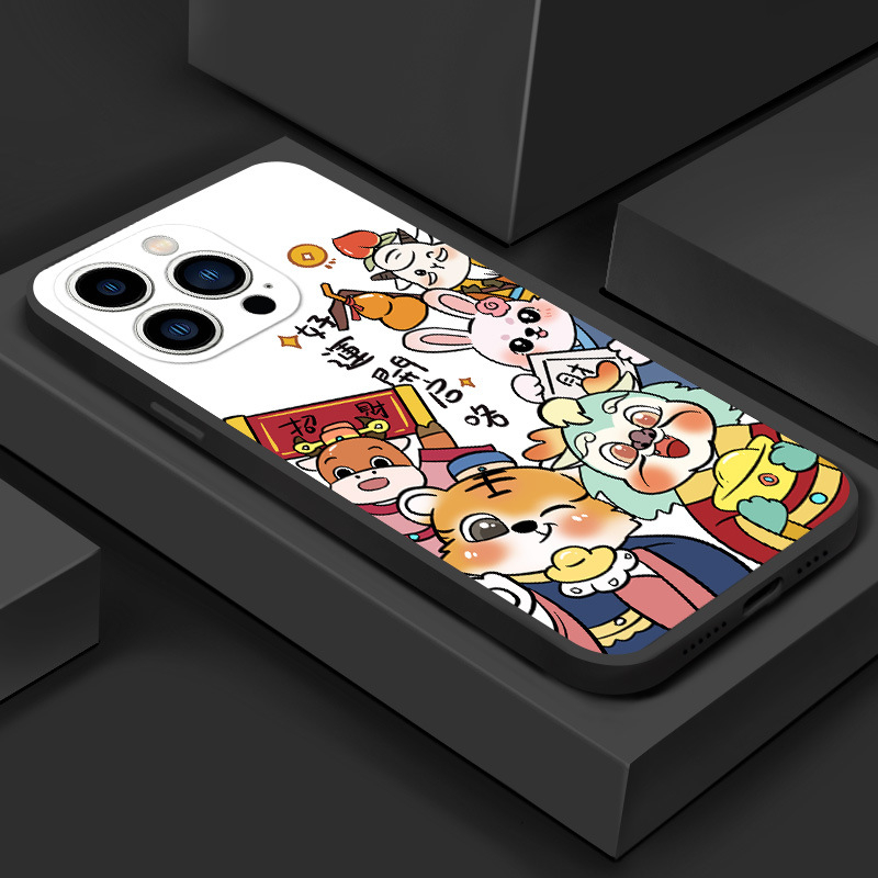 Мек силиконов калъф за iPhone 14 Pro Max, удароустойчив (A289)