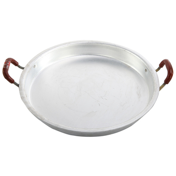 Tigaie din aluminiu cu fund plat, 34 cm, pentru prăjit și clătite