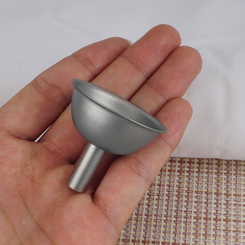 Mini pâlnie din titan pur, recipient din titan și pâlnie pentru ulei – set portabil pentru barul de acasă