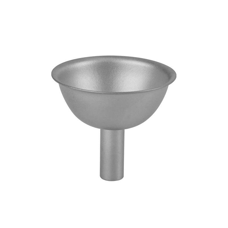 Mini pâlnie din titan pur, recipient din titan și pâlnie pentru ulei – set portabil pentru barul de acasă