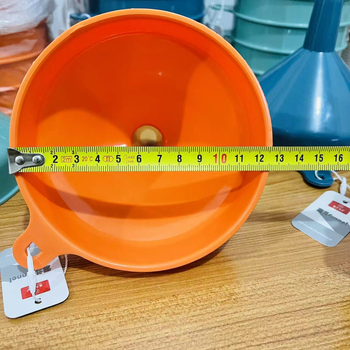 Pâlnie de bucătărie din plastic, cu gură largă și gură îngustă, diametru mare, multifuncțională pentru ulei, vin, gem și dressing de salată.