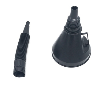 Con de alimentare pentru mașini și motociclete cu filtru, turnare prin injecție, 145 mm, negru