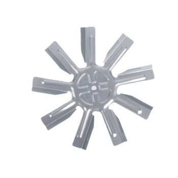 Paleta ventilatorului motor pentru friteuza cu aer, micro-motor, 0,5 mm, opt palete galvanizate, rezistentă la temperaturi înalte