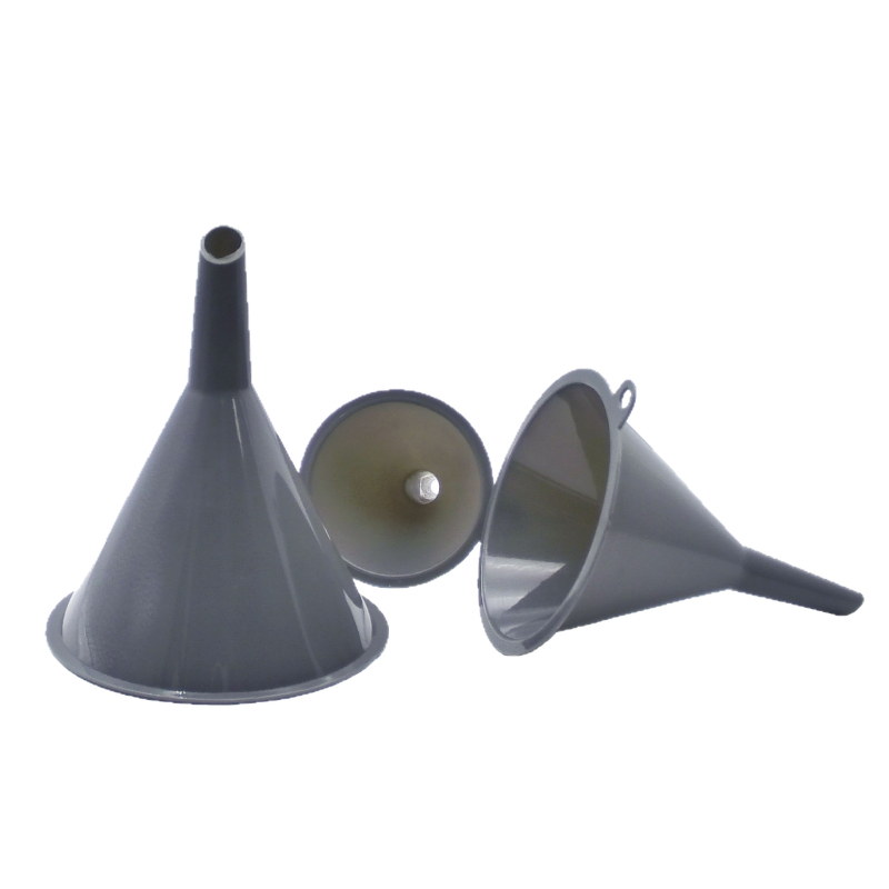 Pâlnie de bucătărie, set de trei piese, din plastic, pentru separarea lichidelor, pâlnie multifuncțională, pâlnie pentru ulei, pâlnie pentru vin și filtru