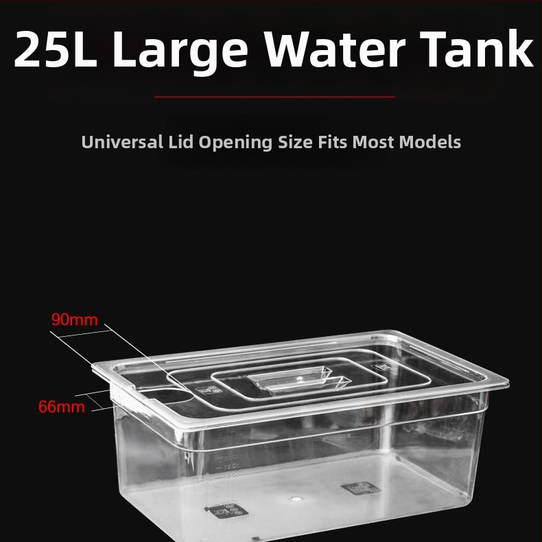 Container sous vide pentru baie de apă, 11 L