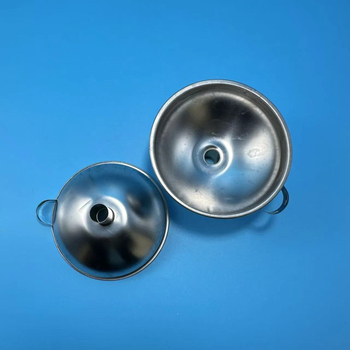 Pâlnie de bucătărie din oțel inoxidabil, multifuncțională, cu separator de sediment și filtru pentru turnarea uleiului, potrivită pentru home-brewing și porționare