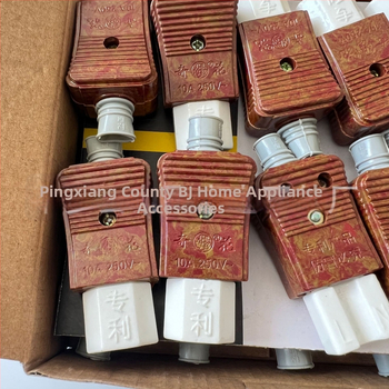 Conector ceramic cu trei găuri pentru cablu de alimentare, aragaz electric și wok