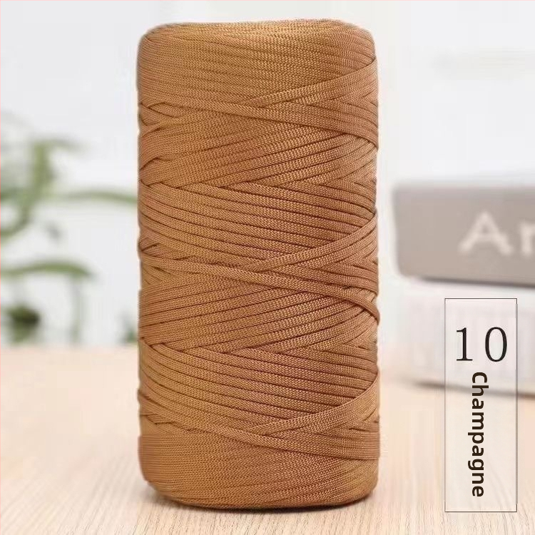 Letná mercerizovaná bavlna-len plochá priadza, ľahká ice silk priadza na háčikovanie klobúkov, tašiek a vankúšov