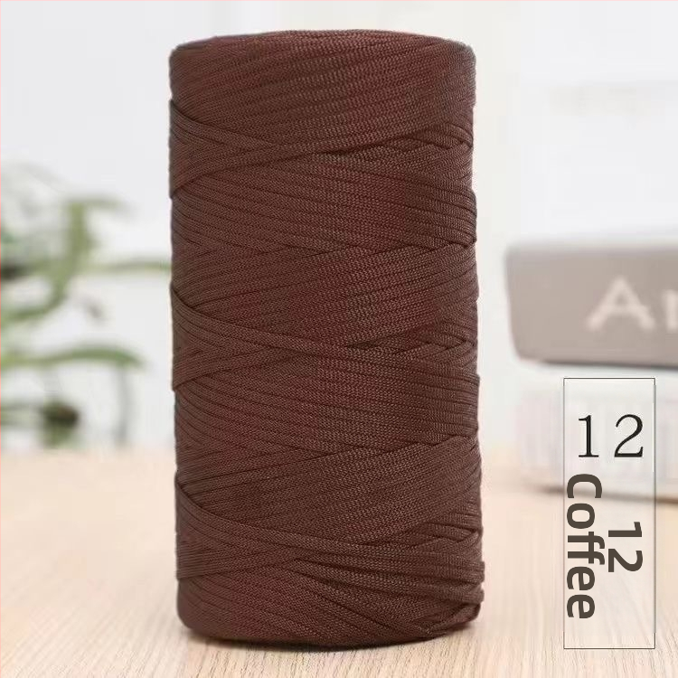 Letná mercerizovaná bavlna-len plochá priadza, ľahká ice silk priadza na háčikovanie klobúkov, tašiek a vankúšov