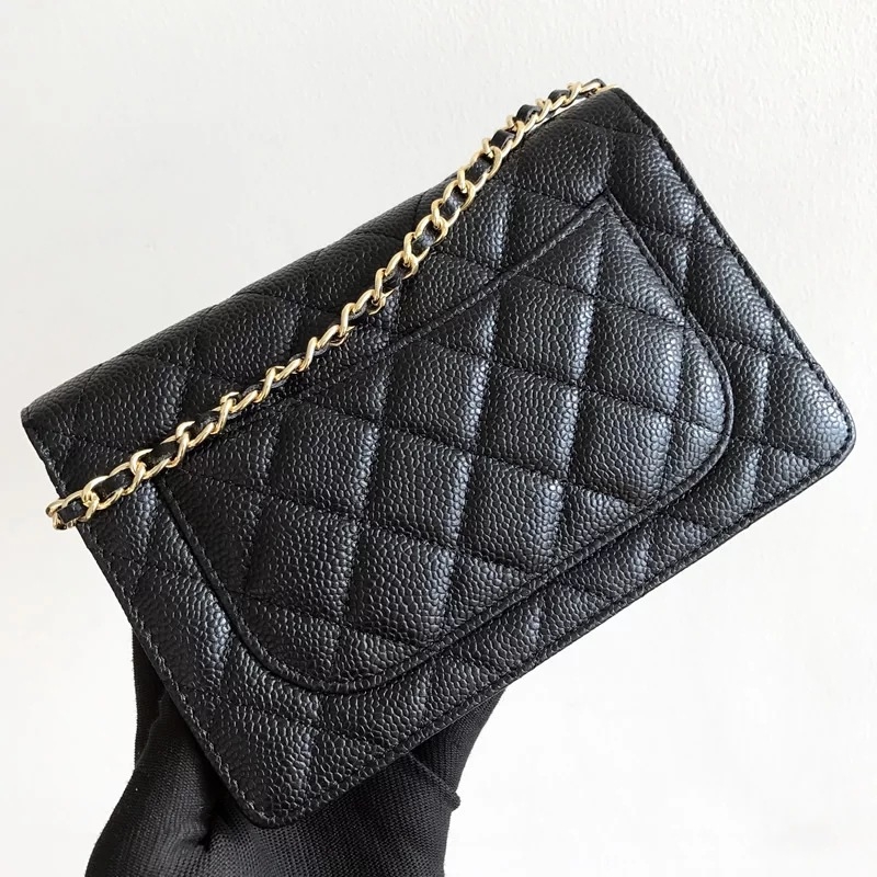 Woc žena mala kvadratna kožna torba s lancem, šivani dizajn, crossbody torba za telefon