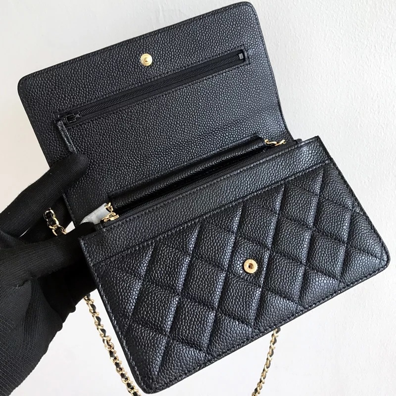 Woc žena mala kvadratna kožna torba s lancem, šivani dizajn, crossbody torba za telefon