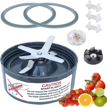 Nutrit Lamă de schimb pentru blender, set de 8 piese pentru 600W–900W