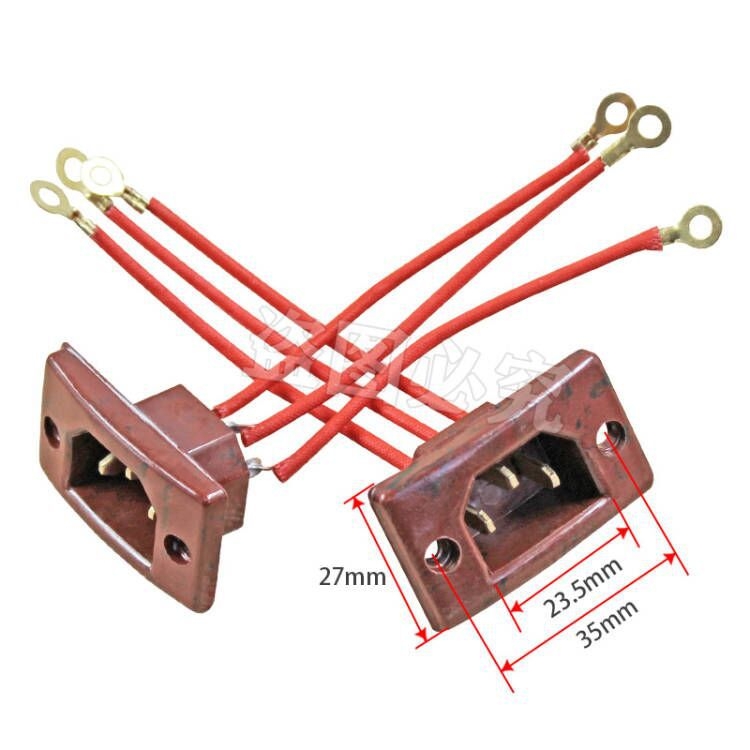 Cablu de alimentare cu priză de 16A și conector ceramic Bakelite cu 3 pini — accesoriu pentru wok electric, oală electrică și gătit orez