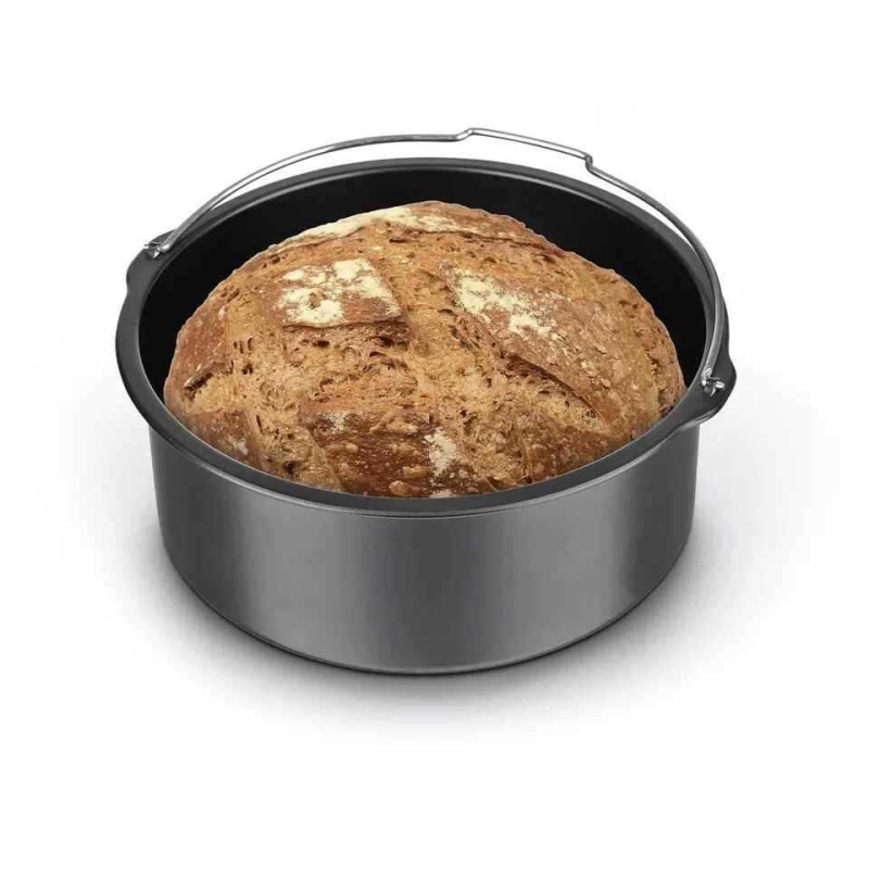 Set de accesorii pentru air fryer, 7/8 inch, 12 piese: forme pentru prăjituri și ustensile de copt, tavă de pizza