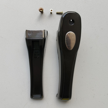 Maner din aliaj de aluminiu pentru oală sub presiune YEL18-22CM, cu mâner de capac și urechi de oală