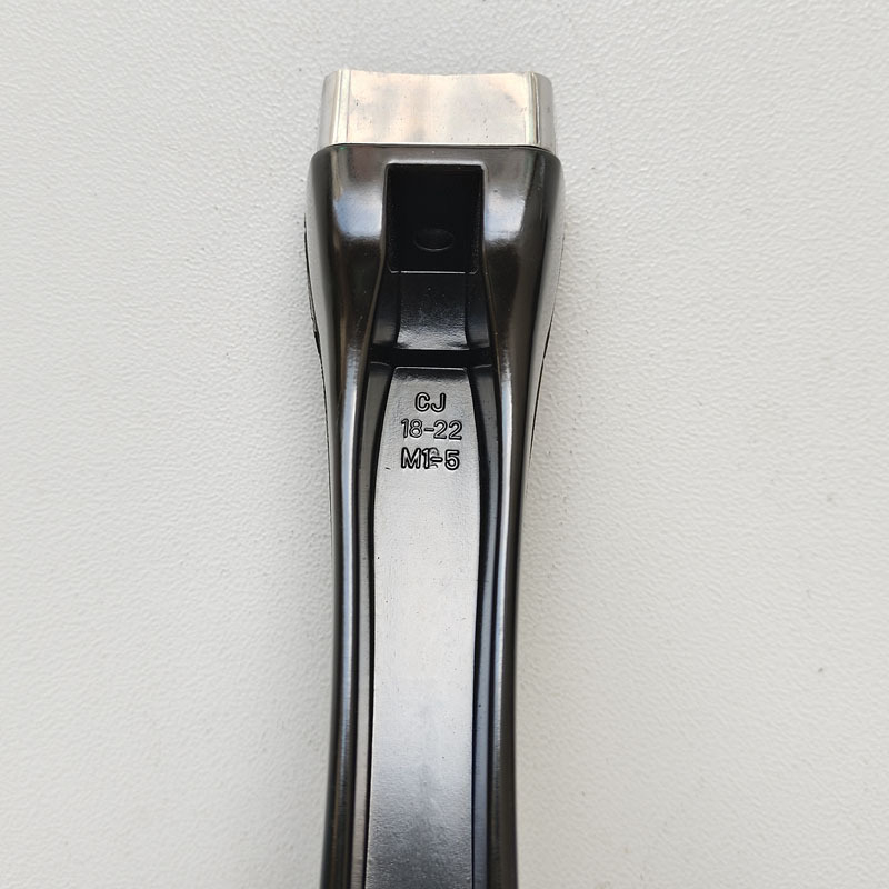 Maner din aliaj de aluminiu pentru oală sub presiune YEL18-22CM, cu mâner de capac și urechi de oală