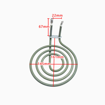 Tubă de încălzire electrică pentru friteuză cu aer – element de încălzire cu patru bobine, accesoriu