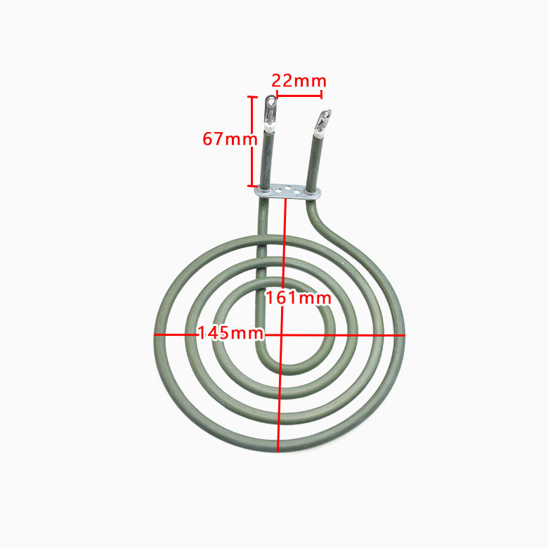 Tubă de încălzire electrică pentru friteuză cu aer – element de încălzire cu patru bobine, accesoriu