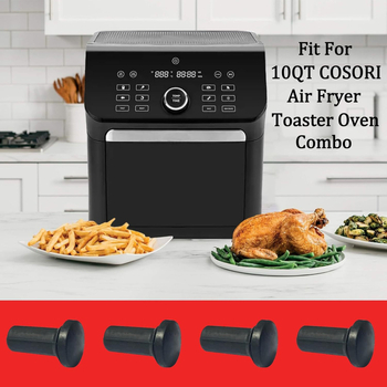 Cosori 10L cuptor — picioare din cauciuc protectoare pentru suportul tavii, picioare din silicon pentru friteuză cu aer