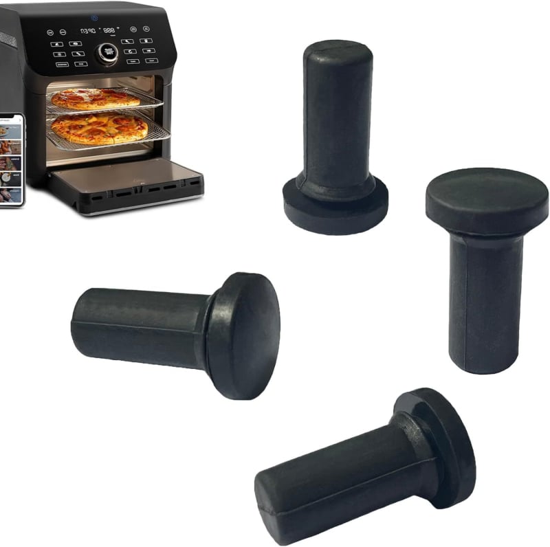 Cosori 10L cuptor — picioare din cauciuc protectoare pentru suportul tavii, picioare din silicon pentru friteuză cu aer