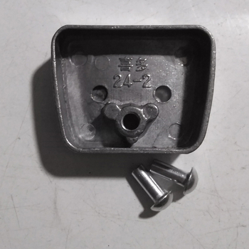 Suport din aluminiu pentru mâner de oală sub presiune – accesorii: bază, șuruburi și nituri