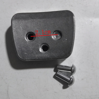 Suport din aluminiu pentru mâner de oală sub presiune – accesorii: bază, șuruburi și nituri