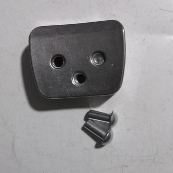 Suport din aluminiu pentru mâner de oală sub presiune – accesorii: bază, șuruburi și nituri
