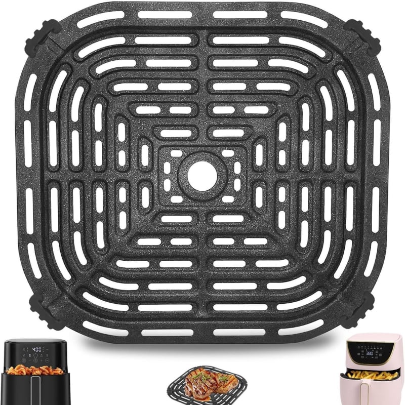 CHEFMAN 6Qt Placă de susținere pentru friteuză 22,5 × 20,8 cm