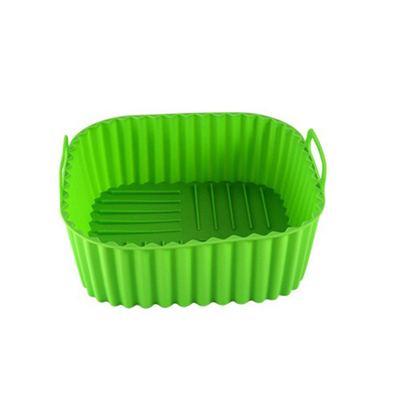 Set din silicon pentru tavă de copt și coș pentru friteuza cu aer – accesorii de gătit