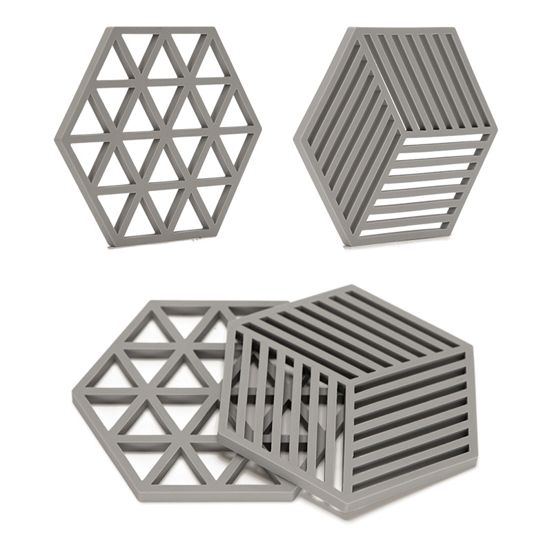 Covoraș de masă din silicon, termorezistent, cu design perforat, protecție împotriva arsurilor, pentru oale și cești, silicon alimentar